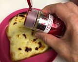 練乳チーズトースト作り方4写真
