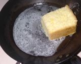 フレンチトースト　メープルシロップかけ作り方9写真