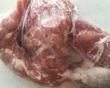 豚こま肉でチャーシュー塩味☆簡単☆絶品作り方2写真
