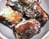 ちくわと新生姜の磯辺揚げ焼き作り方4写真