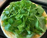 簡単に高級感♡生ハムとルッコラPizza作り方5写真