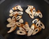 100円ショップで竹輪の焼きうどん作り方1写真