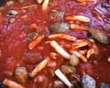 あさりのトマトソーススパゲティ作り方6写真
