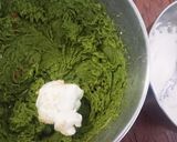 卵1個♪宇治抹茶のほろ苦いチーズケーキ作り方4写真