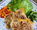 魚のピカタナッツ風味作り方9写真