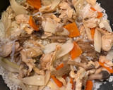 ほかっ♡大粒帆立と筍で春の炊き込みご飯作り方1写真