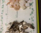 簡単！きのことシーフードのお好み焼き作り方1写真