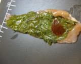 大葉にんにく醤油でささみのクルクル巻き作り方3写真