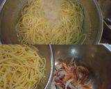 お刺身で冷製パスタ☆夏のペスカトーレ作り方3写真