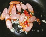 簡単！バジル香るタイ風スクランブルエッグ作り方2写真