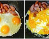 簡単！バジル香るタイ風スクランブルエッグ作り方3写真