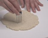 おからのカリカリピザ　作り方2写真