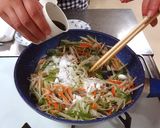 作り置きおかず　減塩五目きんぴら（腎臓）作り方3写真