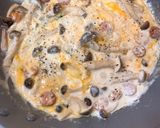 超簡単！生クリームうどん作り方3写真