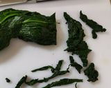 離乳食　後期　ほうれん草の冷凍ストック作り方4写真