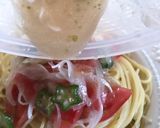簡単★トマトと新玉ねぎの冷製パスタ★作り方6写真