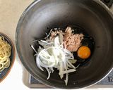 ツナ玉パスタ作り方3写真