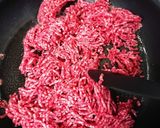 簡単ジェノベーゼと挽き肉の時短パスタ作り方1写真