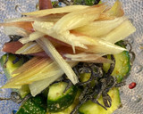 ＊冷菜！茗荷ときゅうりのごま塩昆布＊作り方3写真