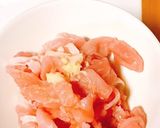 簡単★白だし冷やし肉うどん★作り方1写真