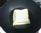 半熟たまごとマヨハムチーズのトースト作り方8写真
