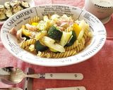 ベーコンとズッキーニのパスタ作り方4写真
