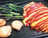 簡単！ホットプレートで大きなオムライス作り方10写真