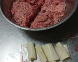 ★簡単チーズ・イン・デミグラスハンバーグ作り方3写真
