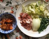 甘辛が美味しい豚キムチ丼作り方1写真