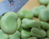 あさりとそら豆のガリバタ焼き作り方1写真