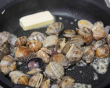 あさりとそら豆のガリバタ焼き作り方3写真