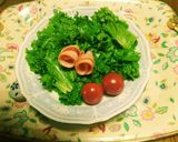 母の日にも✨薔薇のハムのサラダ✨☺⛄☕作り方3写真