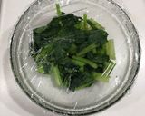 小松菜の醤油ごま油あえ作り方3写真
