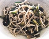 新しい味♡食欲ない時♡冷サッパリ混ぜ蕎麦作り方2写真