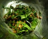 梅風味黒酢たれ納豆と長芋の♡韓国海苔揚げ作り方3写真