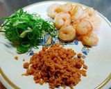 ホタテバター醤油の洋風エビ炒飯作り方3写真