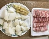 食材3つ★豚バラ大根作り方1写真