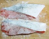 ★魚のムニエル・クリームソース★作り方1写真