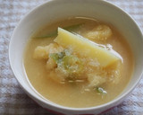 じゃが芋と大根おろしの味噌汁♪作り方6写真