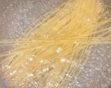 明太子の和風パスタ ランチ×ダイエット作り方1写真
