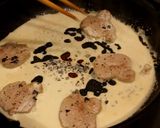 豚ヒレ肉のクリームソースステーキ作り方5写真