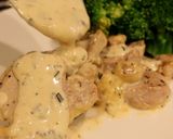豚ヒレ肉のクリームソースステーキ作り方6写真