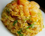 ホタテバター醤油の洋風エビ炒飯作り方8写真