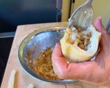 【ちょこウマ】新玉揚げ納豆　柚子胡椒風味作り方6写真