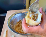 【ちょこウマ】新玉揚げ納豆　柚子胡椒風味作り方6写真