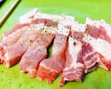 リブロースのあんかけ炒め。作り方1写真