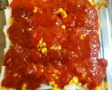 簡単食パンアレンジ☆ピザ風パングラタン作り方8写真