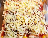 簡単食パンアレンジ☆ピザ風パングラタン作り方9写真