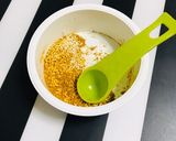 モヤシのカレー炒め カニカマ・緑の野菜作り方4写真
