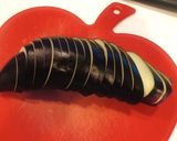 【レンジで】ネギたっぷりナス蒸しポン作り方1写真